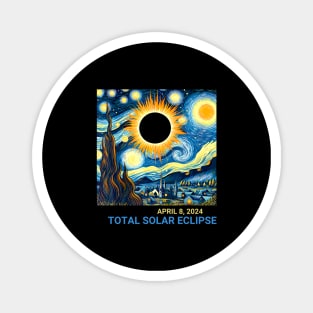 Total Solar Eclipse 2024 Magnet